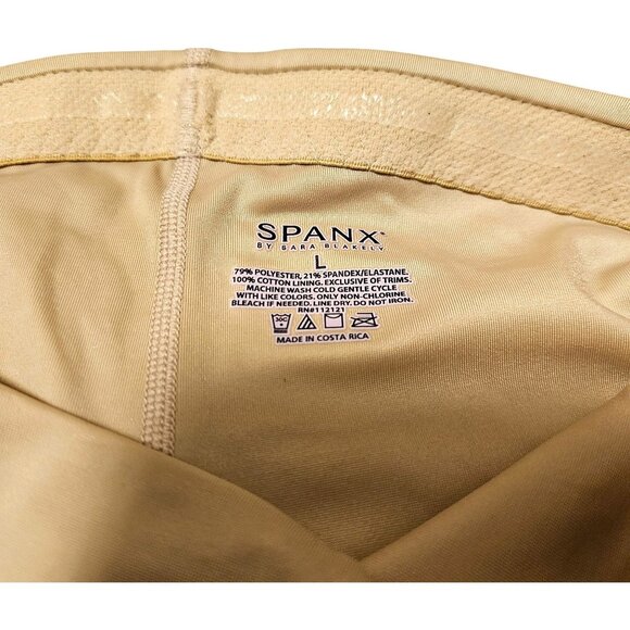 Spanx Beige‎ Capri Shapewear Pants For Women Size M Polyester/Spandex Blend - Picture 2 of 8